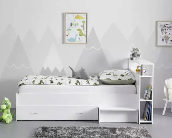 Bessagi Kids Kinder- & Juniorbett Nika mit Stauraum für 319,36 € inkl. Versand