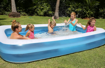 Bestway 54150 04 Planschbecken Blue Rectangular Family Pool 305 x 183 x 46 cm  Amazon.de  Garten