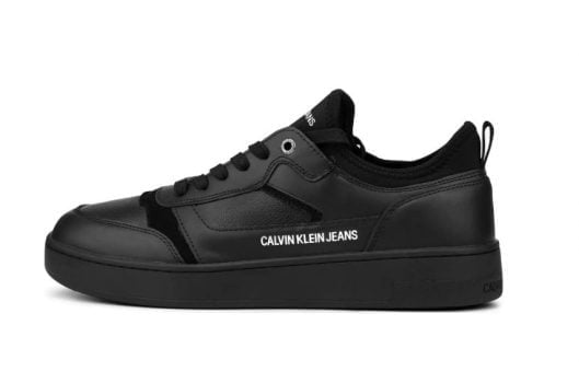 Calvin Klein Sneaker Cupsole Lace Up Basket Sock