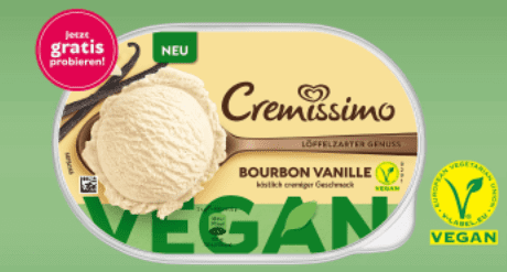 Cremissimo Bourbon Vanille Vegan – Jetzt Gratis Probieren