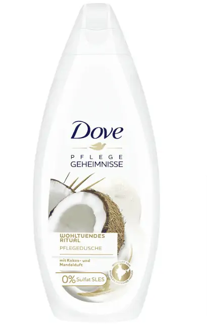 Dove Wohltuendes Ritual Pflegedusche mit Kokos- und Mandelduft, Duschgel, 250 ml ab 0,80 € inkl. Prime-Versand (statt 1,75 €)
