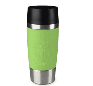 Emsa 513548 Travel Mug Classic Thermo Isolierbecher Fassungsvermögen 360 Ml Hält 4H Heiss 8H K