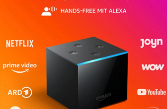 Fire TV Cube│Hands free mit Alexa 4K Ultra HD Streaming Mediaplayer