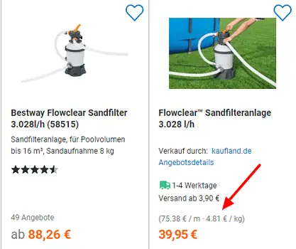 Flowclear™ Sandfilteranlage 3.028 l h   Preisvergleich bei idealo.de