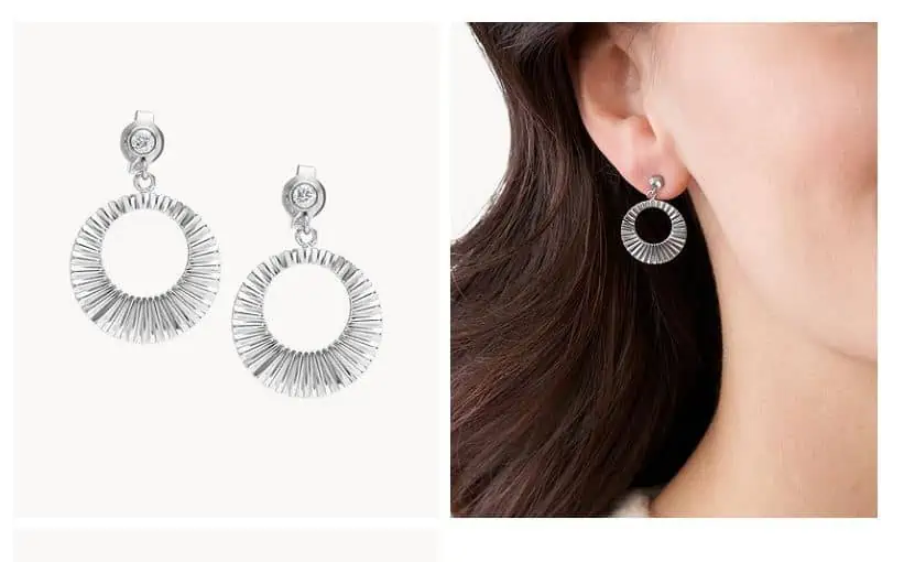 Fossil Ohrringe Sutton Fluted für 21,70 € inkl. Versand statt 31,00 €