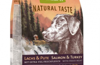 GranataPet Natural Taste Lachs Pute hoher Fischanteil Fleischanteil Trockenfutter für Hunde H