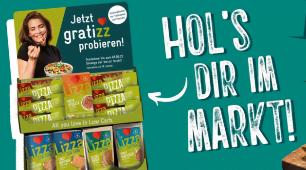 Gratizz Probier Aktion  Jetzt Lizza Produkte kostenlos testen – Lizza DE AT