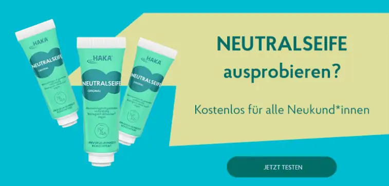Gratis: Haka Neutralseife als Gratisprobe (Newsletteranmeldung)