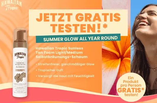 Hawaiian Tropic Gratis Testen