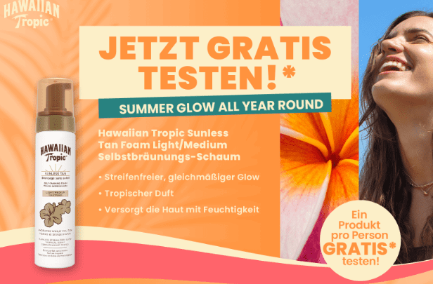 Hawaiian Tropic Gratis Testen