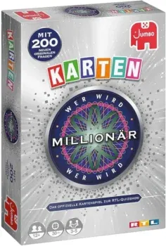 Jumbo Spiele GmbH 19777 - Wer wird Millionär - Kartenspiel