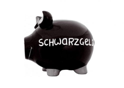 KCG XXL Sparschwein Schwarzgeld