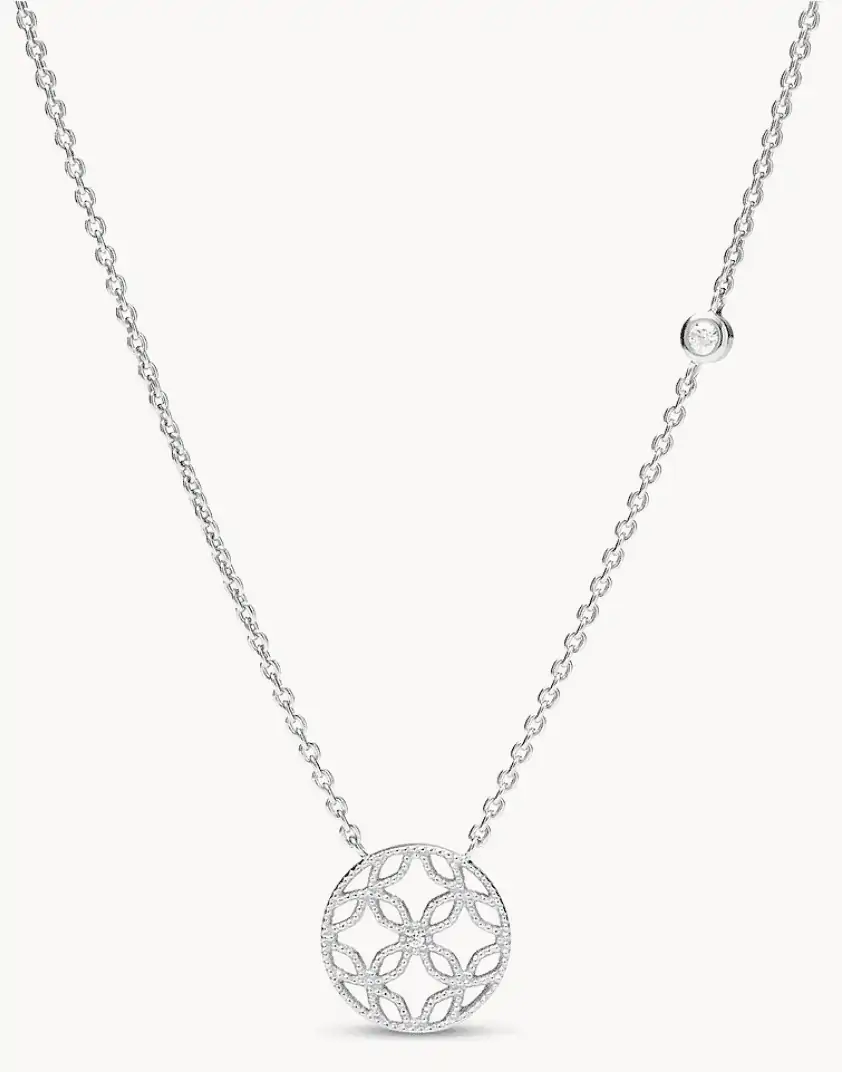 Fossil Kette Elliott Anhänger Romantic Cut Out Sterlingsilber für 25,60 € inkl. Versand (statt 32,00 €)
