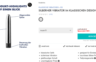 Klassischer Vibrator im klassischen Design e1650880558753