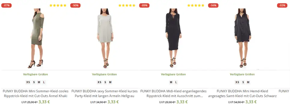 Kleider im SALE   Kleider Online Shop Kleider Outlet