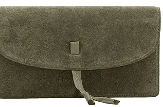 Liebeskind Berlin FAB Suede Slam Geldbörse tea leaf Large HxBxT 7.5cm x18.5cm x2.5cm   Amazon.de