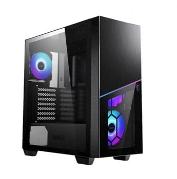 MSI MPG Sekira 100R MIDI Tower ARGB Gaming PC Gehaeuse mit Echtglas Seitenfenster