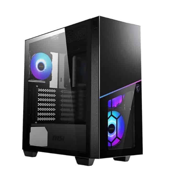 Msi Mpg Sekira 100R Midi Tower Argb Gaming Pc Gehaeuse Mit Echtglas Seitenfenster