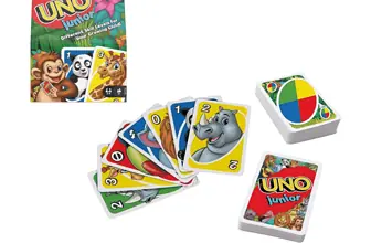 Mattel Games GKF04 UNO Junior Kartenspiel mit 45 Karten Geschenk für Kinder ab 3 Jahren  Amazon.d