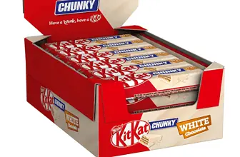 NESTLE KITKAT CHUNKY White Schokoriegel Knusper Riegel mit weisser Schokolade knuspriger Waffel 2