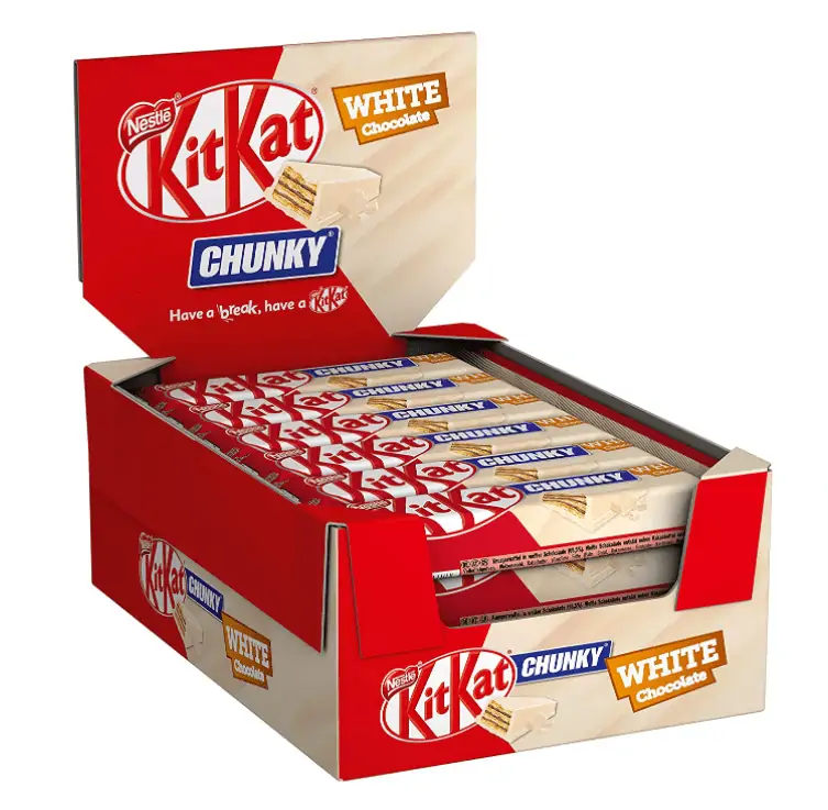 😋 NESTLÉ KITKAT CHUNKY White Schokoriegel ab 11,97 € inkl. Prime-Versand