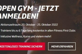 Open Gym Fitness First