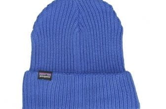 Patagonia Fishermans Rolled Beanie in alpine blue