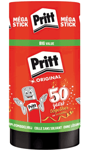 Pritt Stick Klebestift Jumbo Fest Auswaschbar Ungiftig Loesemittelfrei 90 G 6Er Pack Amazon.de