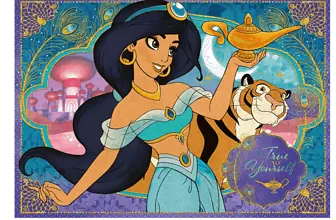 Ravensburger Kinderpuzzle 10409 Zauberhafte Jasmin Disney Puzzle für Kinder ab 6 Jahren mit 100