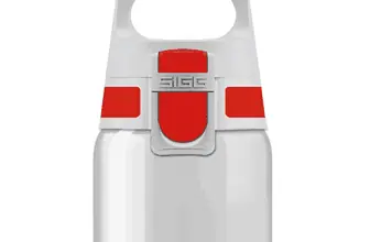 SIGG Total Clear ONE Red Trinkflasche 0.5 L schadstofffreie und auslaufsichere Trinkflasche leic