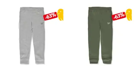 Reebok Kids Jogginghose Fleece Jogger Pant (E9646R-000) für 14,98 € inkl. Versand (statt 20,00 €)