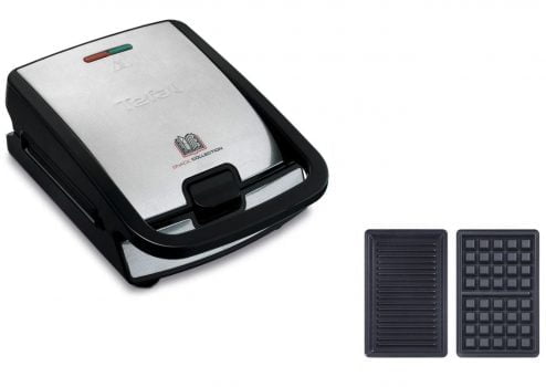 Tefal Snack Collection SW857D Grill Waffeleisen