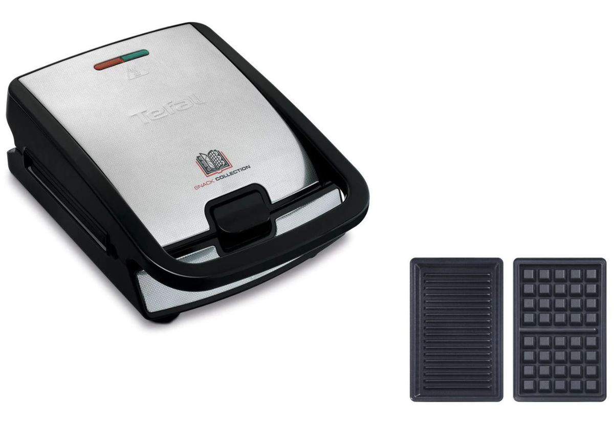 Tefal Snack Collection Sw857D Grill Waffeleisen