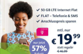 Telekom Netz GB green LTE Tarif für € Monat von freenet mit Mbit s VoLTE WLAN Call Allnet SMS Flat