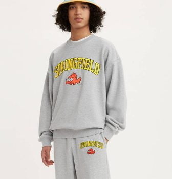 The Simpsons™ X Levi s® Sweatshirt Grau Levi s® DE