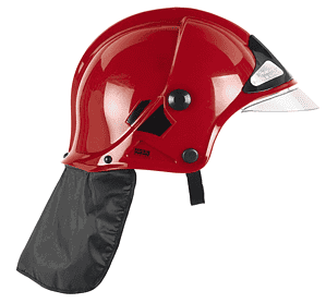 Theo Klein 8901 Fire Fighter Henry Feuerwehrhelm Rot I Originalgetreue Nachbildung Im Msa Design I