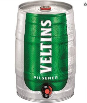 VELTINS Pilsener Pfandfrei 1 x 5 l Partyfass Amazon de Lebensmittel Getraenke