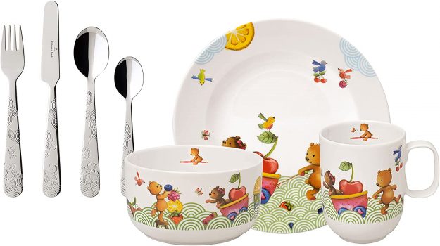 Villeroy Boch Hungry as a Bear Kinder Tafelbesteck 7 teilig e1649862379865