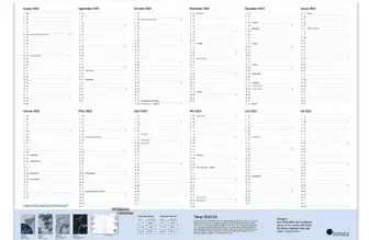 Wandkalender Timer 2022 2023   bpb.de