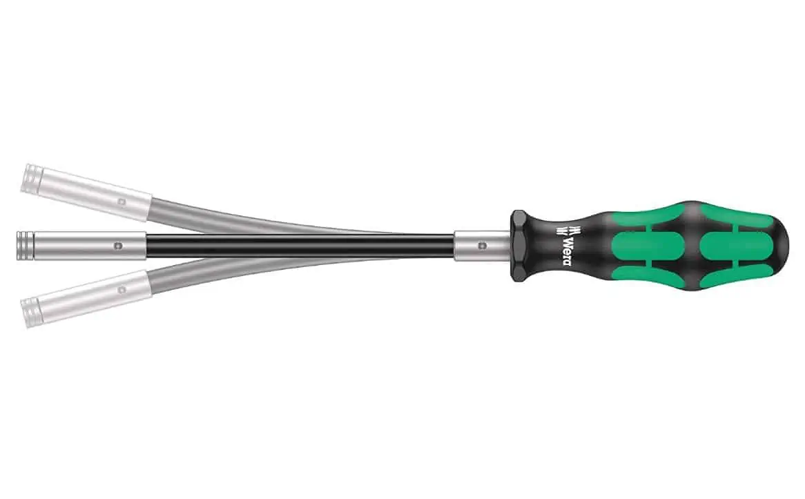 Wera 393 S Bits-Handhalter extra slim mit flexiblem Schaft, 1/4″ x 173,5 mm für 16,07 € [Prime] statt 21,80 €
