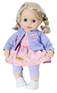 Zapf Creation 706374 Baby Annabell Little Sophia Puppe Mit Haaren Und Schlafaugen 36 Cm Amazon.de