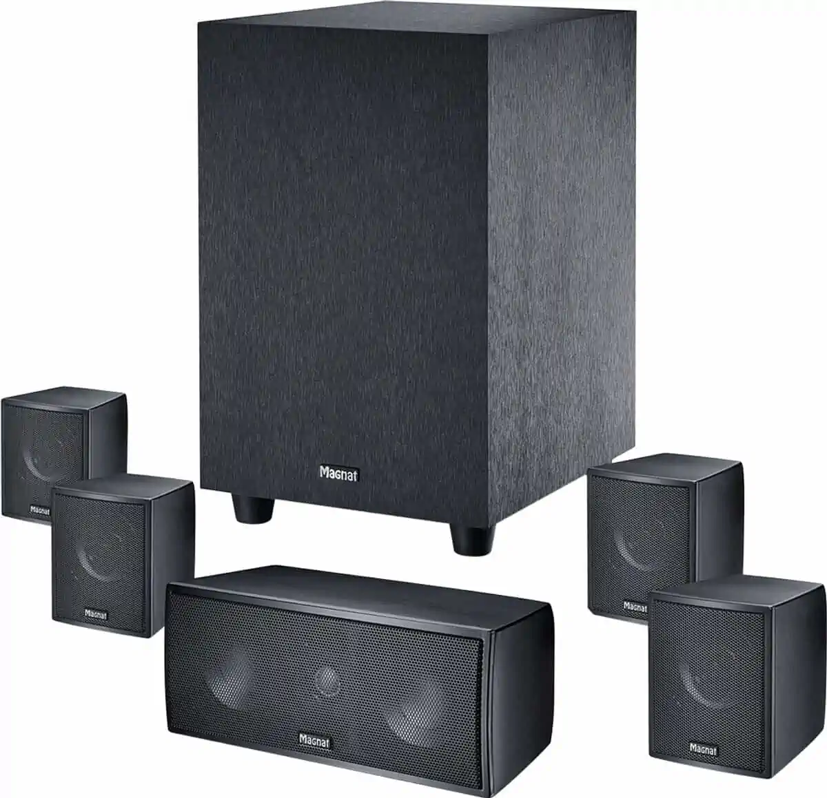 Magnat Cinema Star 5.1 Subwoofer/Satelliten-System in schwarz für 199,00 € inkl. Versand statt 251,10 €
