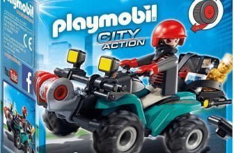 playmobil city action ganoven quad mit seilwinde 6879