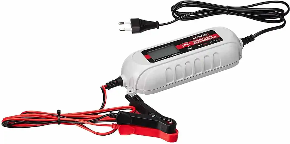 Dino KRAFTPAKET 4A-6V/12V intelligentes und automatisches Batterieladegerät für 16,24 € [Prime] statt 22,04 €