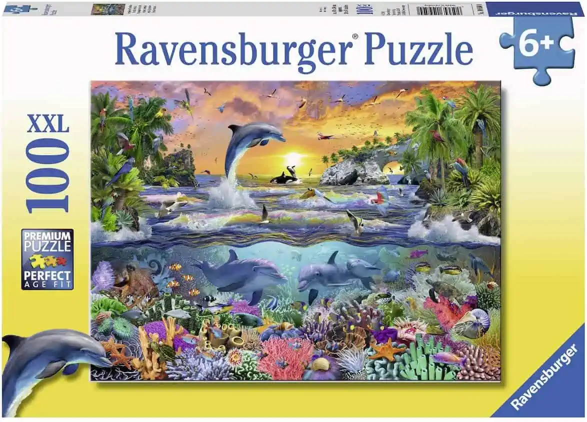 Ravensburger Kinderpuzzle 10950 Tropisches Paradies für 6,40 € [Prime] statt 10,48 €