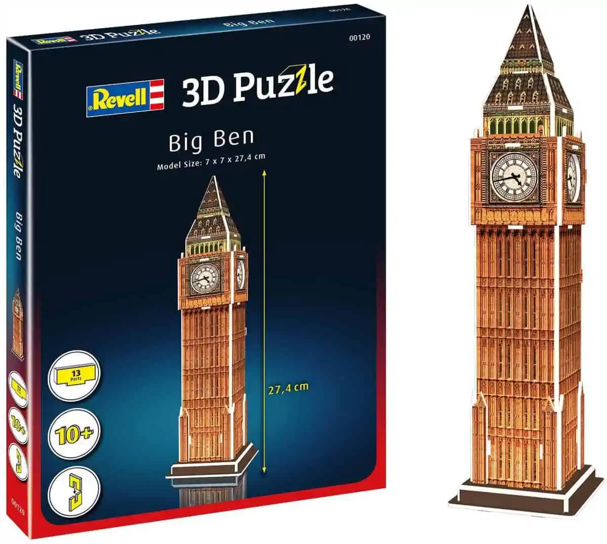Revell 3D Puzzle 00120 Big Ben für 5,29 € inkl. Prime-Versand