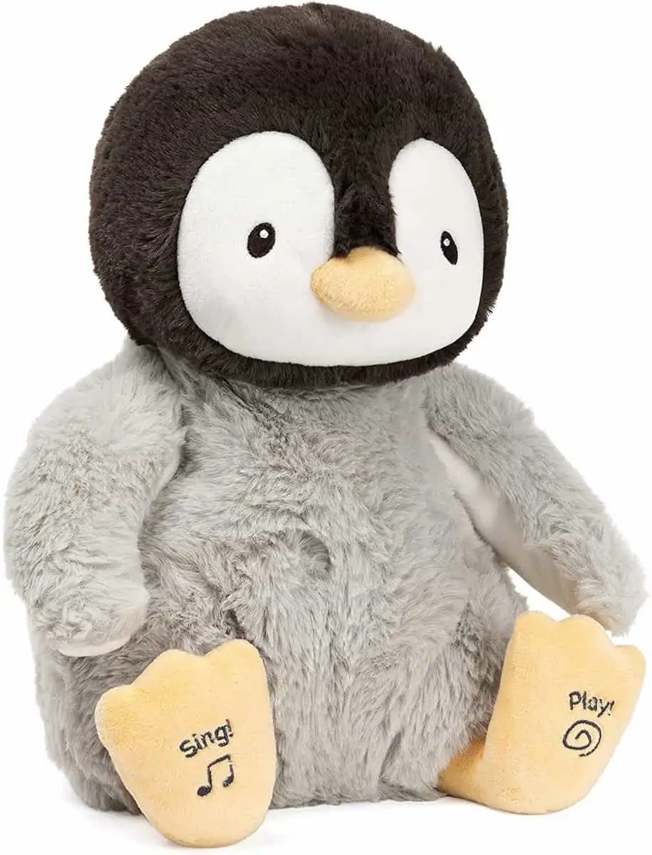 Kissy – DER Pinguin  (Interaktives Plüschtier für das Baby – Bewegt Sich, spricht und singt auf Französisch) für 12,99 € [Prime] statt 18,94 €