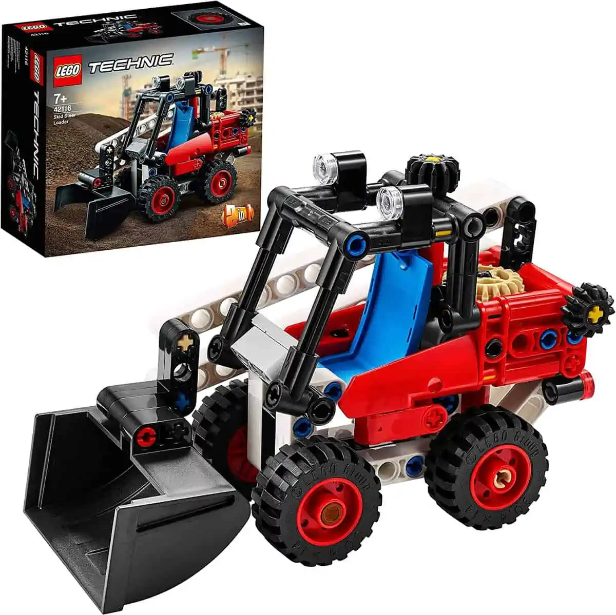 LEGO 42116 Technic Kompaktlader, Bagger – Hot Rod, 2-in-1 Set für 6,49 € [Prime] statt 9,44 €