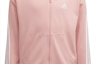 Adidas 3 Streifen G 3S FZ HD Kinder Zipjacke