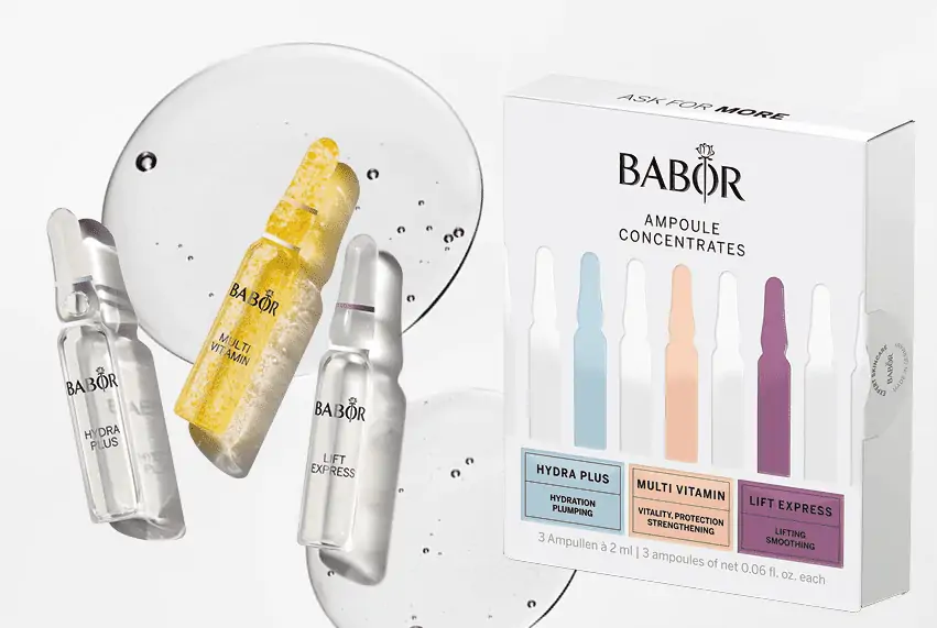 Gratis: 3 x 2ml Ampoule Concentrates ( Feuchtigkeitsspendet -100% Clean & Vegan)